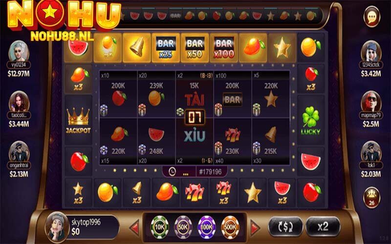 Đặc điểm của tựa game slot 777 xèng hoa quả